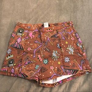 High waisted shorts